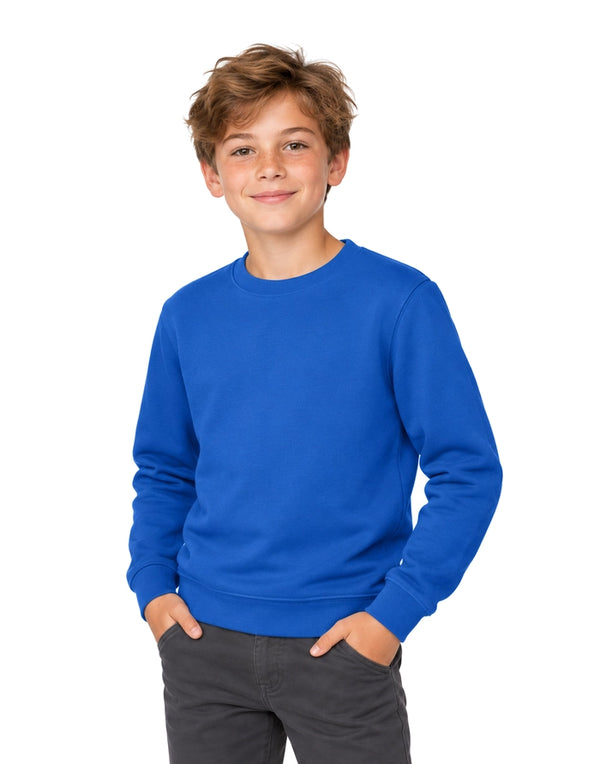 AWDis JustHoods Kids Sweatshirt: Bright Royal (JH030J)