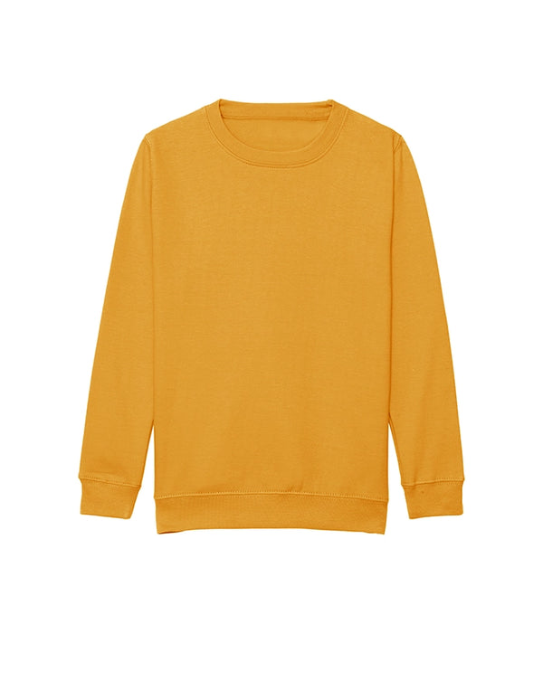 AWDis JustHoods Kids Sweatshirt: Mustard (JH030J)