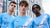 Models On Manchester City kit by Puma
