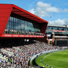 Old Trafford Cricket Ground in Manchester With Fans