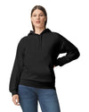 SF500 Gildan Softstyle Adult HoodieBlack Front View