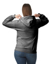 SF500 Gildan Softstyle Adult HoodieCharcoal Back View