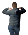 SF500 Gildan Softstyle Adult HoodieDark Heather Back View