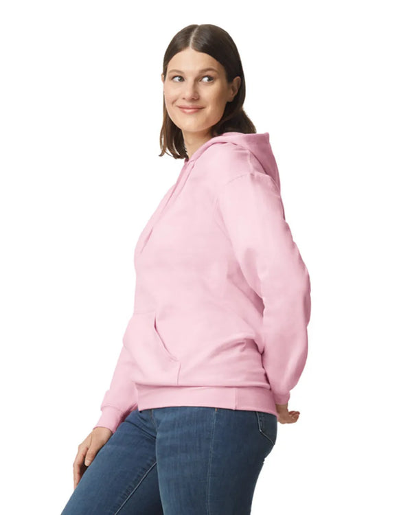 SF500 Gildan Softstyle Adult HoodieLight Pink Side View