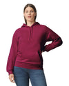 SF500 Gildan Softstyle Adult Hoodie Maroon Front View