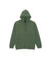 SF500 Gildan Softstyle Adult Hoodie Military Green Flat View