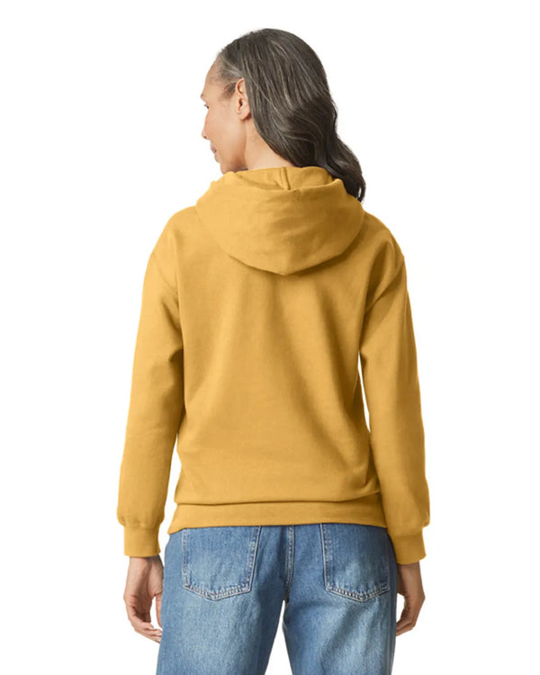 SF500 Gildan Softstyle Adult Hoodie MustardBack View