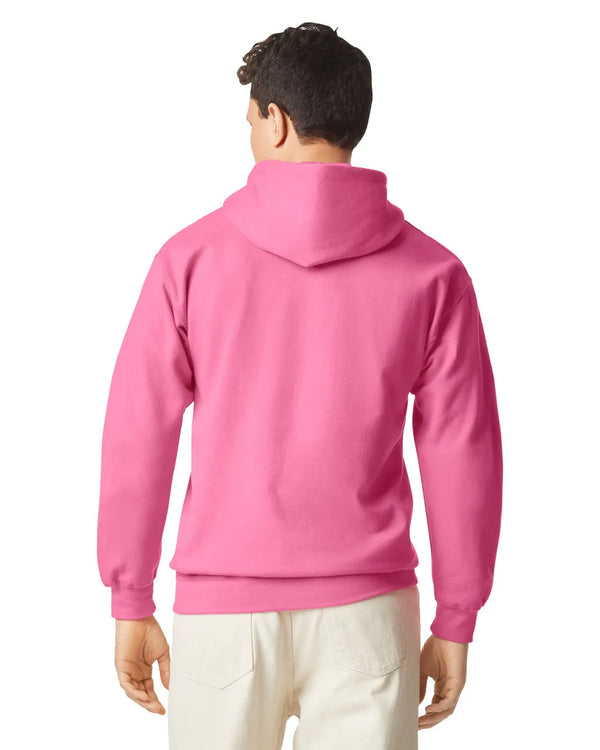 SF500 Gildan Softstyle Adult Hoodie Pink Lemonade Front View