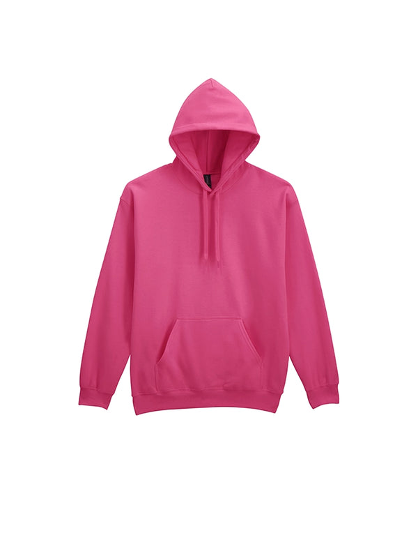 SF500 Gildan Softstyle Adult Hoodie Pink Lemonade Flat View