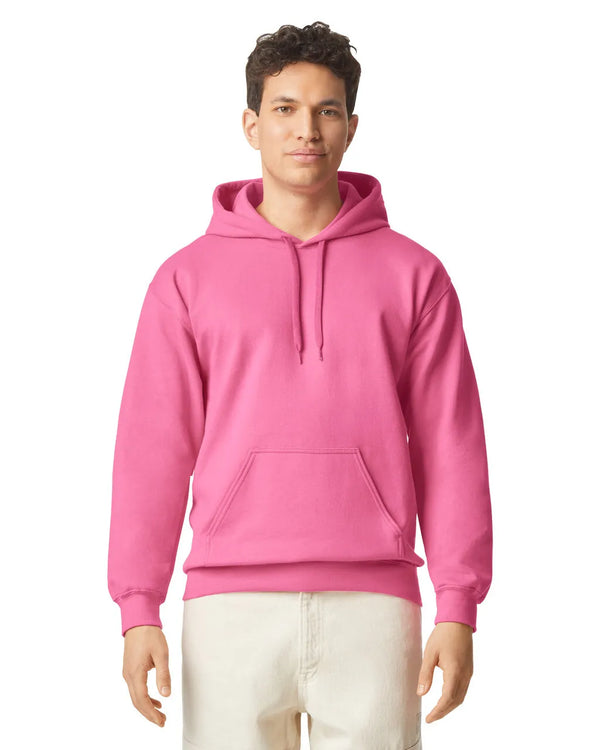 SF500 Gildan Softstyle Adult Hoodie Pink Lemonade Front View