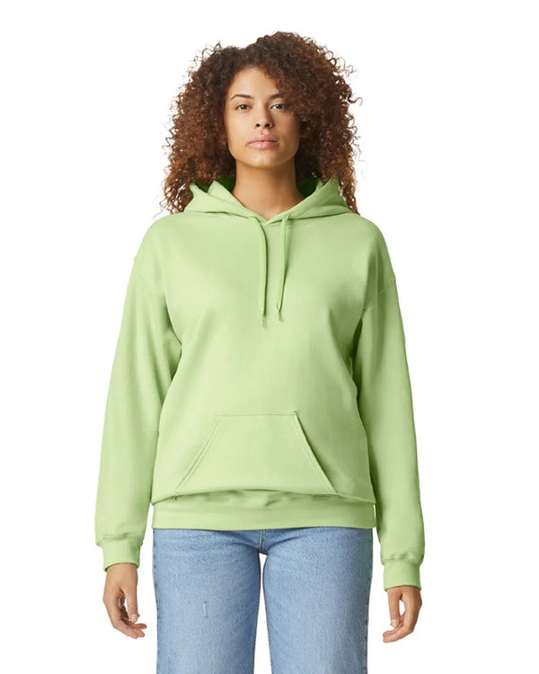 SF500 Gildan Softstyle Adult Hoodie Pistachio Front View