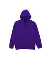SF500 Gildan Softstyle Adult Hoodie Purple Flat View