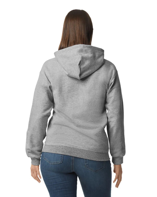 SF500 Gildan Softstyle Adult Hoodie RS Sports Grey Back View