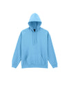 SF500 Gildan Softstyle Adult Hoodie Sky Blue Flat View