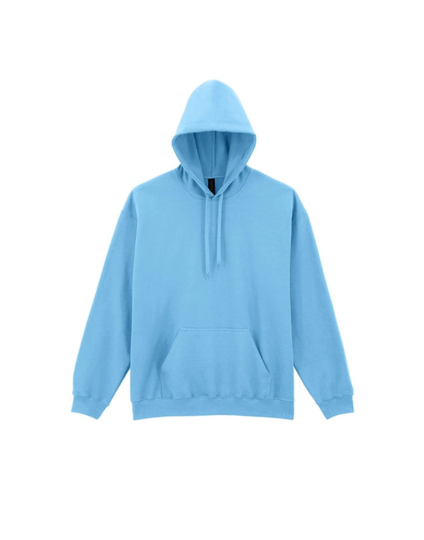 SF500 Gildan Softstyle Adult Hoodie Sky Blue Flat View