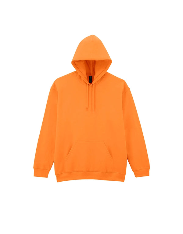 SF500 Gildan Softstyle Adult Hoodie Tangerine Flat View