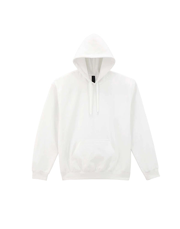 SF500 Gildan Softstyle Adult Hoodie White Flat View