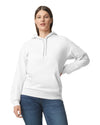 SF500 Gildan Softstyle Adult Hoodie White FrontView
