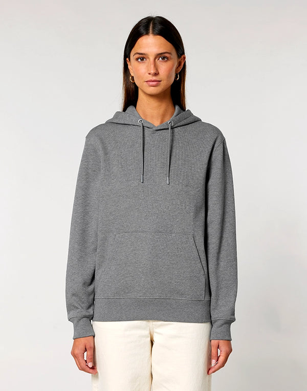 Stanley Stella Cruiser 2.0 Unisex Hoodie (STSU177): Mid Heather Grey