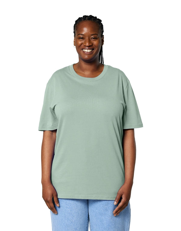 STTU169 Stanley Stella Creator 2.0 T-shirt in Aloe Women's Front View