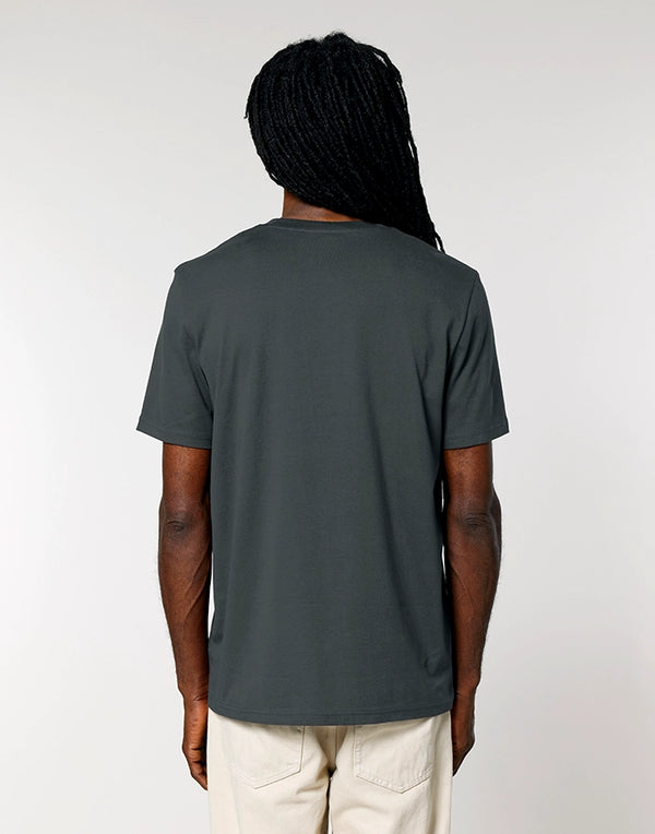 STTU169 Stanley Stella Creator 2.0 T-shirt in Anthracite Men's Back View