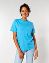 STTU169 Stanley Stella Creator 2.0 T-shirt in Aqua Blue Women's Front View
