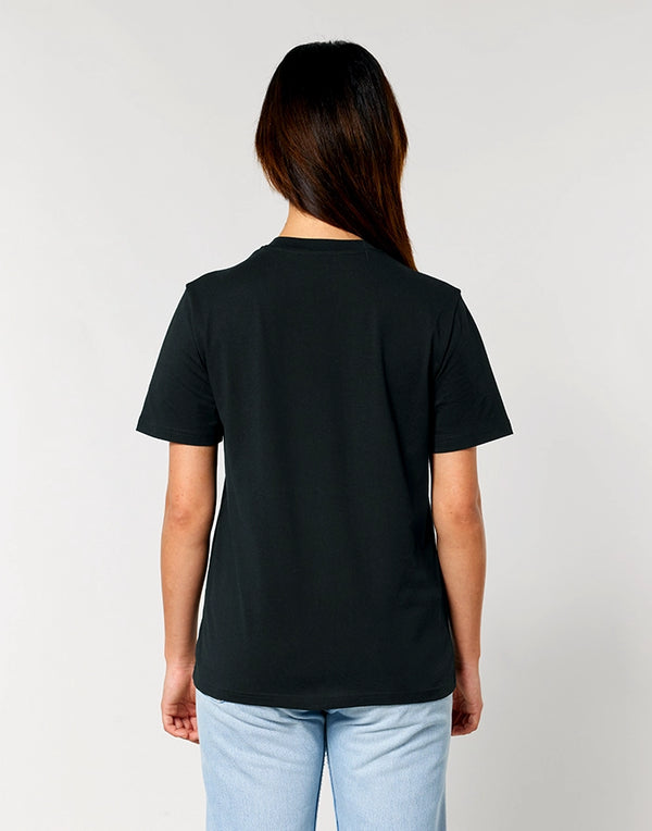 STTU169 Stanley Stella Creator 2.0 T-shirt in Black Women's Back View