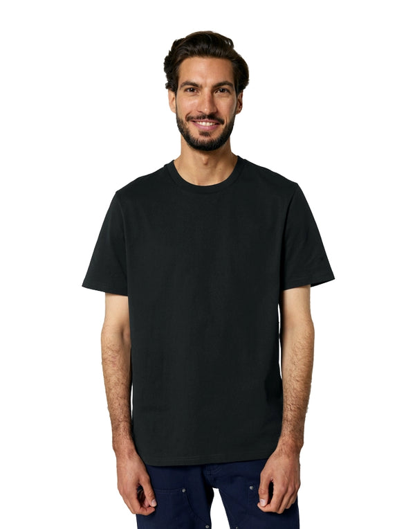 STTU169 Stanley Stella Creator 2.0 T-shirt in Black Men's Front View