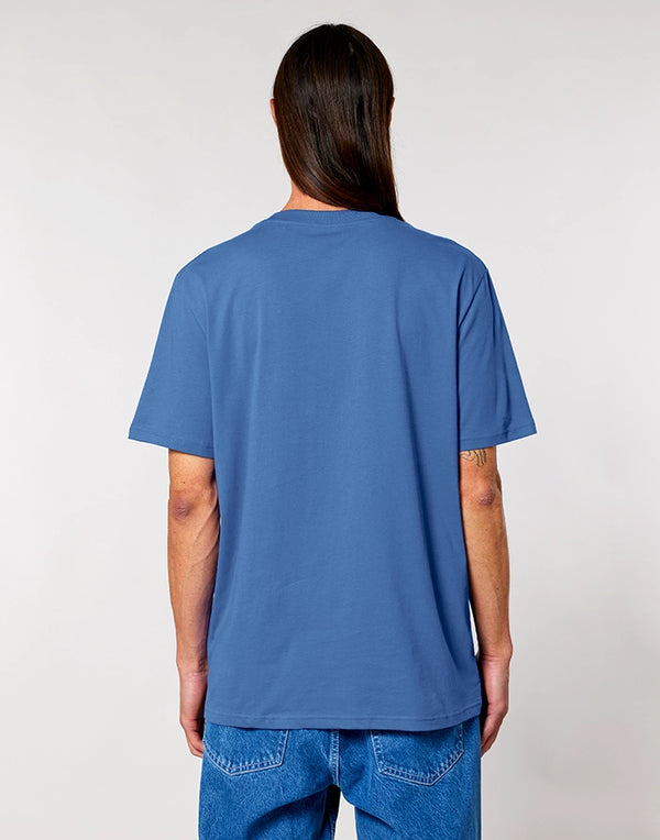 STTU169 Stanley Stella Creator 2.0 T-shirt in Bright Blue Men's Back View