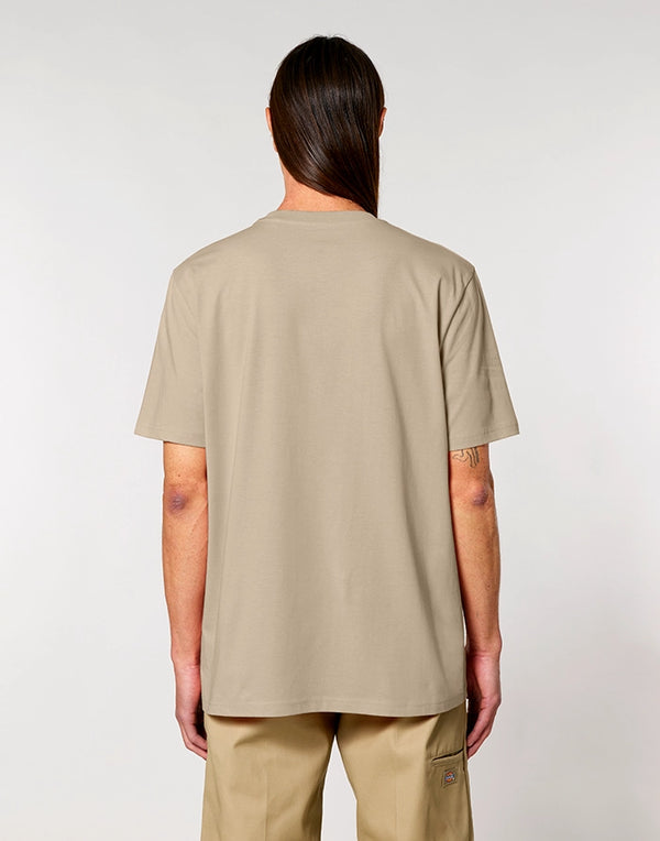 STTU169 Stanley Stella Creator 2.0 T-shirt in Desert Dust Women's Back View