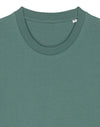 STTU169 Stanley Stella Creator 2.0 T-shirt in Green Bay Close-up Flat Front View