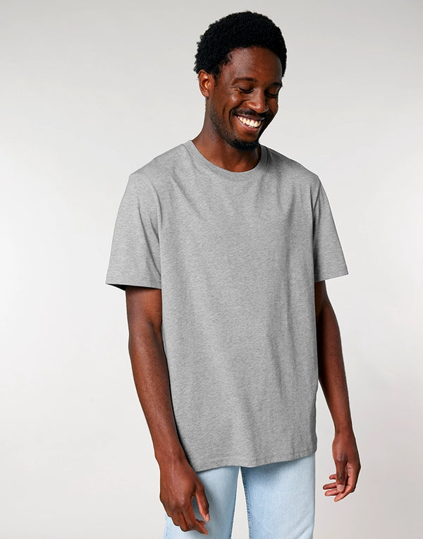 STTU169 Stanley Stella Creator 2.0 T-shirt in Heather Grey Men's Front View