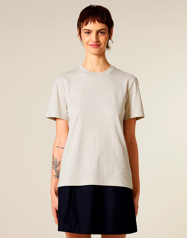 STTU169 Stanley Stella Creator 2.0 T-shirt in Heather Haze Women's Front View
