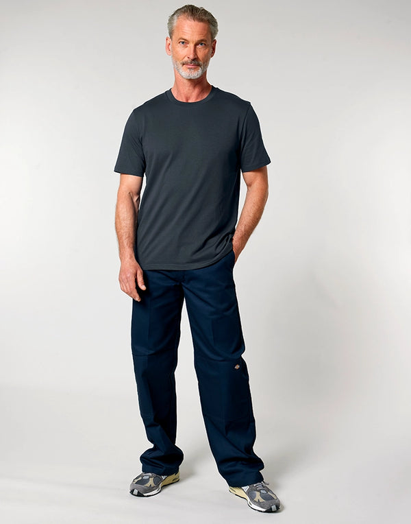 STTU169 Stanley Stella Creator 2.0 T-shirt in India Ink Men's Full Body Front View