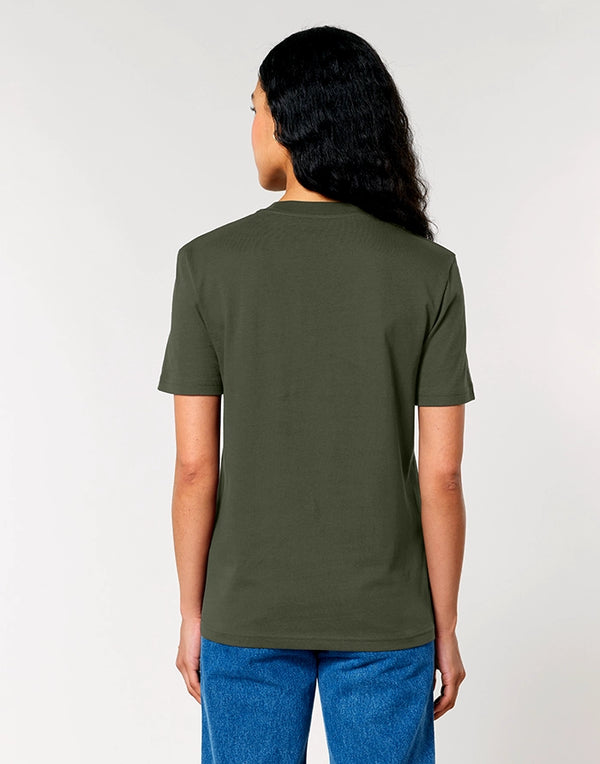 STTU169 Stanley Stella Creator 2.0 T-shirt in Khaki Women's Back View