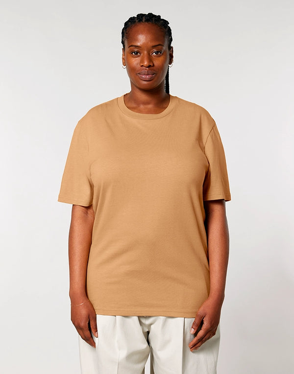 STTU169 Stanley Stella Creator 2.0 T-shirt in Latte Women's Front View