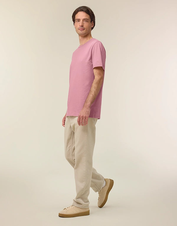 STTU169 Stanley Stella Creator 2.0 T-shirt in Lilac Dream Men's Full Body Front View