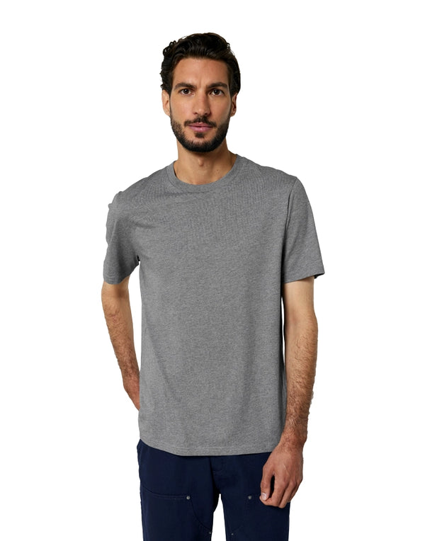 STTU169 Stanley Stella Creator 2.0 T-shirt in Mid Heather Grey Men's Front View