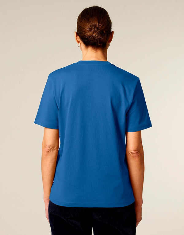 STTU169 Stanley Stella Creator 2.0 T-shirt in Mindful Blue Women's Back View