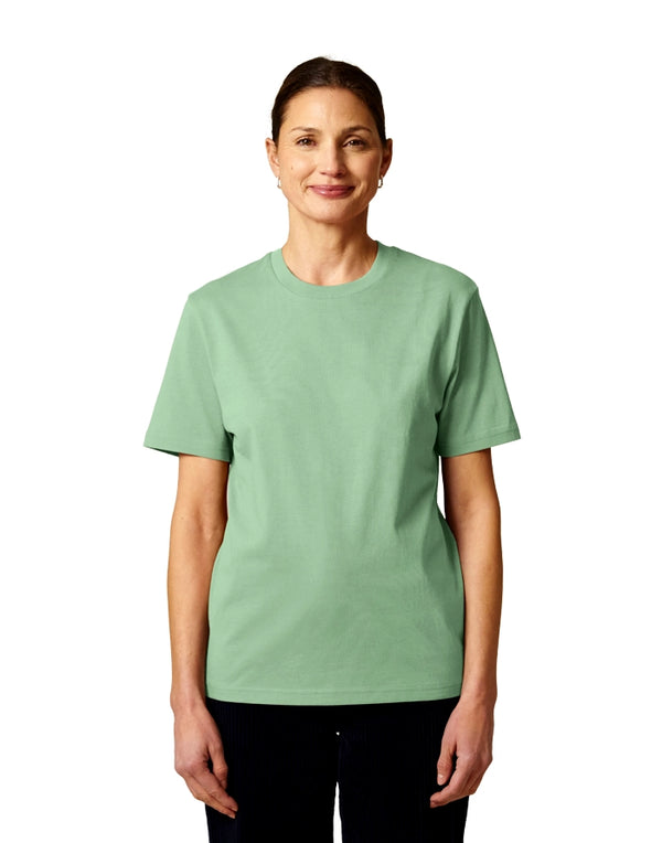 STTU169 Stanley Stella Creator 2.0 T-shirt in Misty Jade Women's Front View