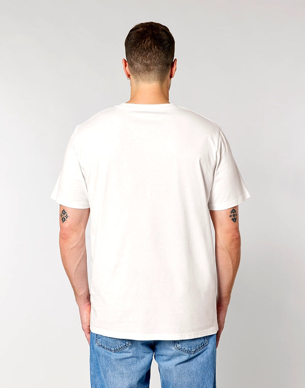 STTU169 Stanley Stella Creator 2.0 T-shirt in Off White Men's Back View