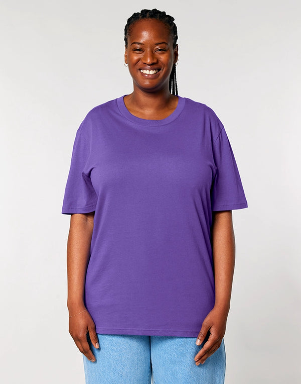 STTU169 Stanley Stella Creator 2.0 T-shirt in Purple Love Women's Front View
