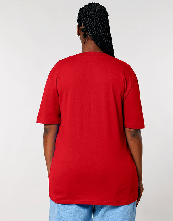 STTU169 Stanley Stella Creator 2.0 T-shirt in Red Women's Back View