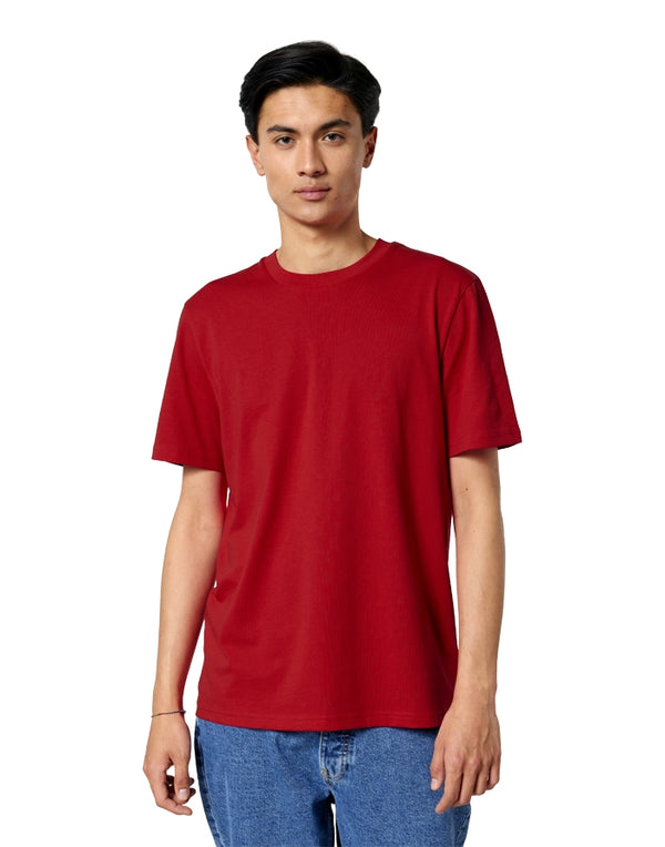 STTU169 Stanley Stella Creator 2.0 T-shirt in Red Man's Front View