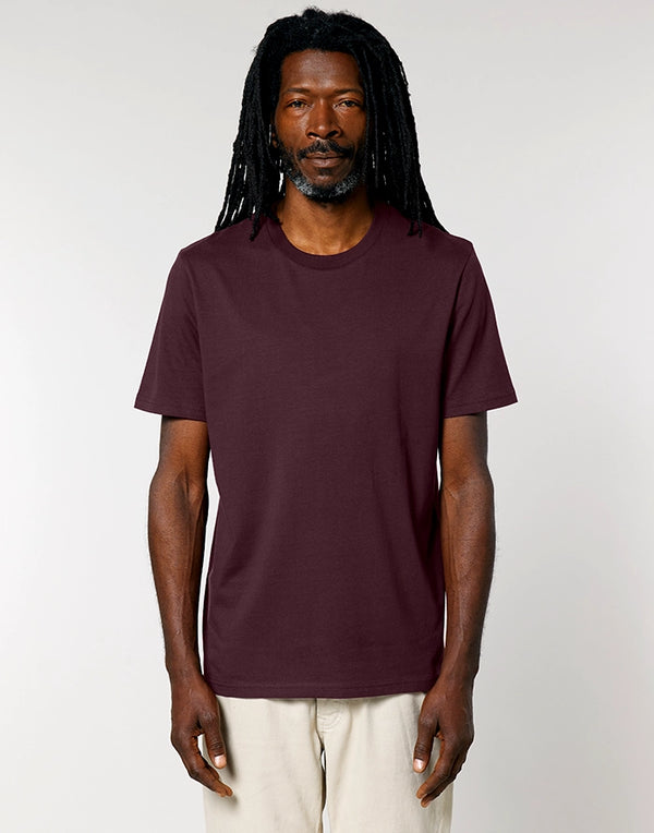STTU169 Stanley Stella Creator 2.0 T-shirt in Red Brown Men's Front View