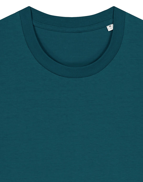 STTU169 Stanley Stella Creator 2.0 T-shirt in Stargazer Close-up Details Front View