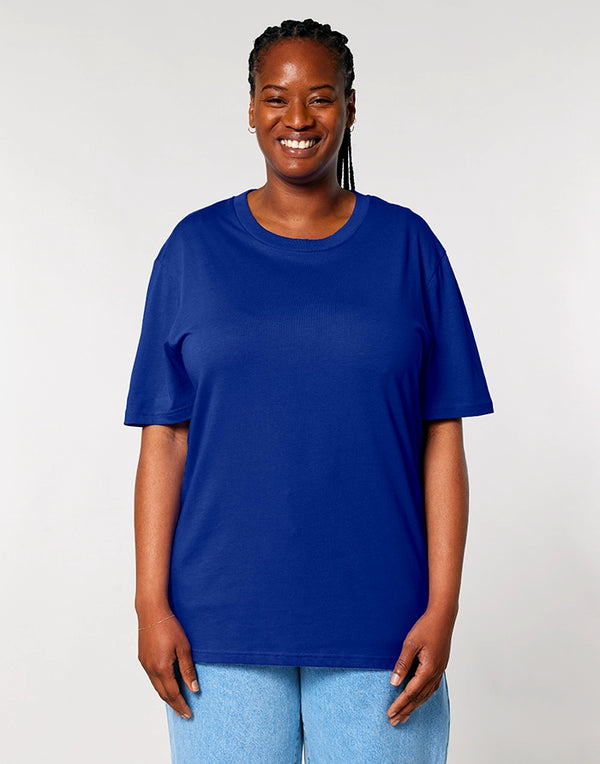 STTU169 Stanley Stella Creator 2.0 T-shirt in Worker Blue Women's Front View