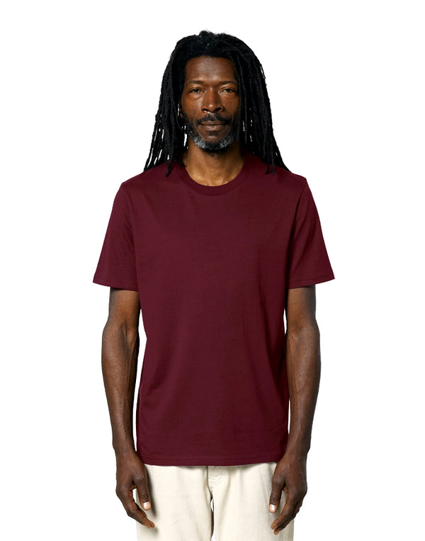 STTU169 Stanley Stella Creator 2.0 T-shirt in Burgundy Men's Front View