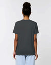 STTU758 Stanley Stella Rocker Unisex T-Shirt Anthracite Back View