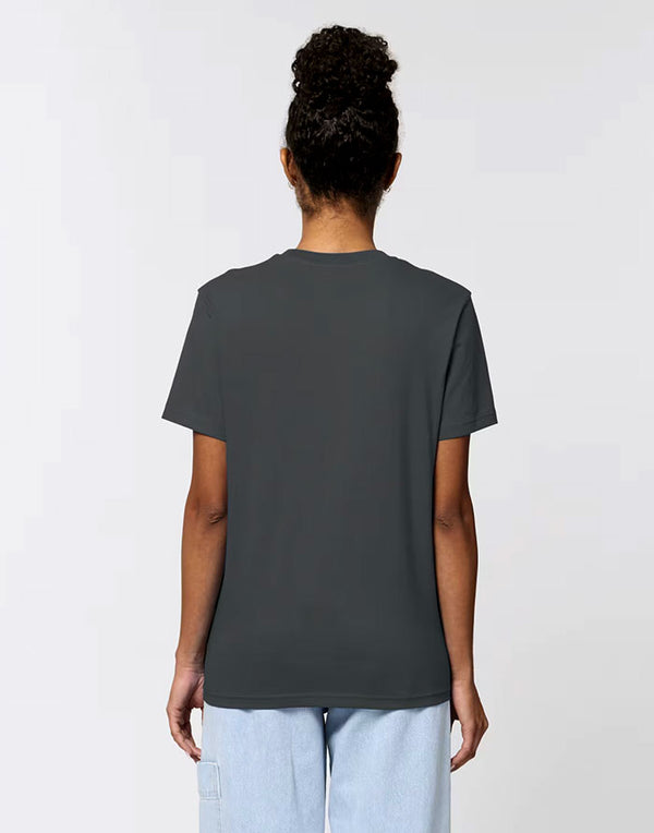 STTU758 Stanley Stella Rocker Unisex T-Shirt Anthracite Back View